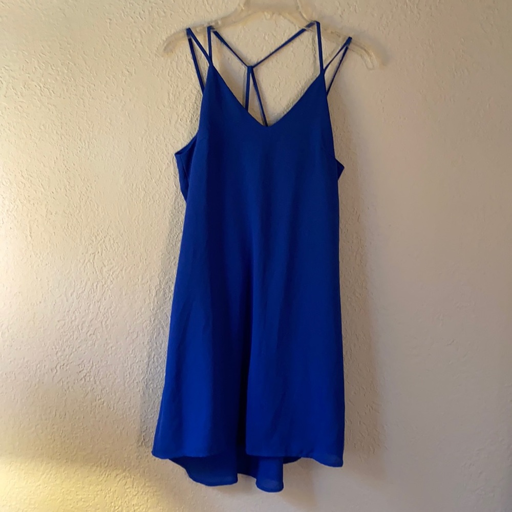 Royal blue dress SOLD